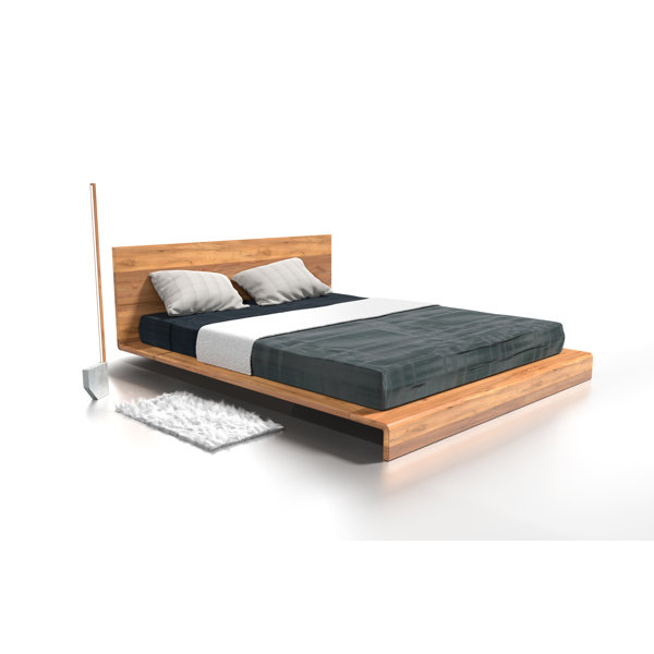 Union Rustic Bed PAUL 180X200 Ash Wayfair.co.uk